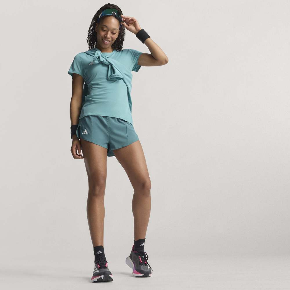 Shorts Adidas Adizero Essentials Mujer - Running | JM8310 Verde