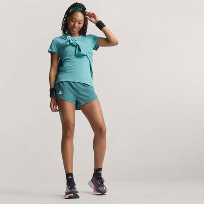 Shorts Adidas Adizero Essentials Mujer - Running | JM8310 Verde
