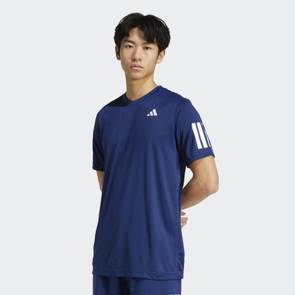 Polo Adidas Club 3STR TEE Hombre - Tenis | JN5730 Azul