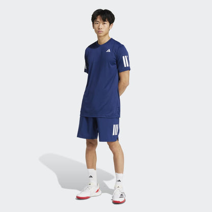 Polo Adidas Club 3STR TEE Hombre - Tenis | JN5730 Azul