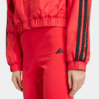 Casaca Adidas Bómber Corta Térmica 3T Mujer - Urbano | JP1724 Rojo