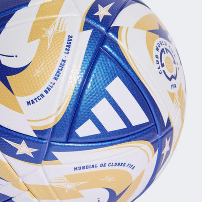 Pelota Adidas Final del mundial de clubes Unisex - Fútbol | Blanco/Azul