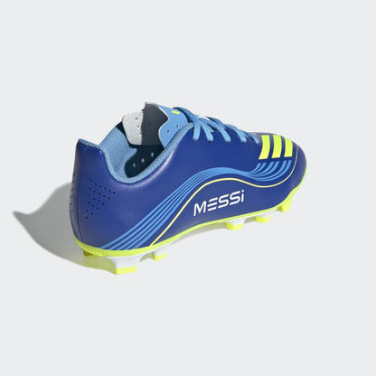 Zapatillas Adidas F50 Messi Club FG/MG Niños - Fútbol | JP7458 Azul