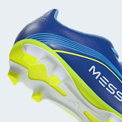 Zapatillas Adidas F50 Messi Club FG/MG Niños - Fútbol | JP7458 Azul