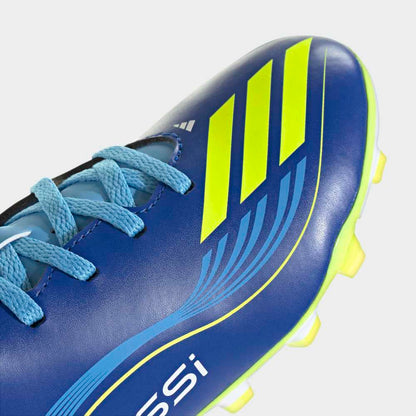 Zapatillas Adidas F50 Messi Club FG/MG Niños - Fútbol | JP7458 Azul