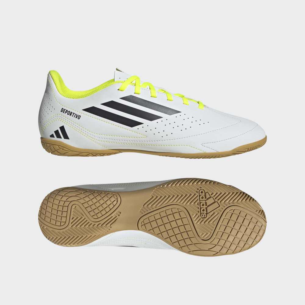 Zapatillas Adidas Deportivo III IN Hombre - Fútbol | JP9171 Blanco