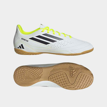 Zapatillas Adidas Deportivo III IN Hombre - Fútbol | JP9171 Blanco