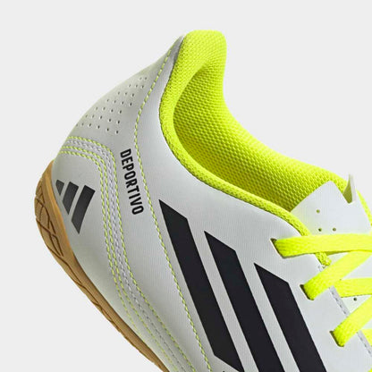 Zapatillas Adidas Deportivo III IN Hombre - Fútbol | JP9171 Blanco