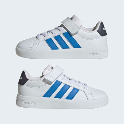 Zapatillas Adidas Grand Court 3.0 Niños - Urbano | JP9367 Blanco