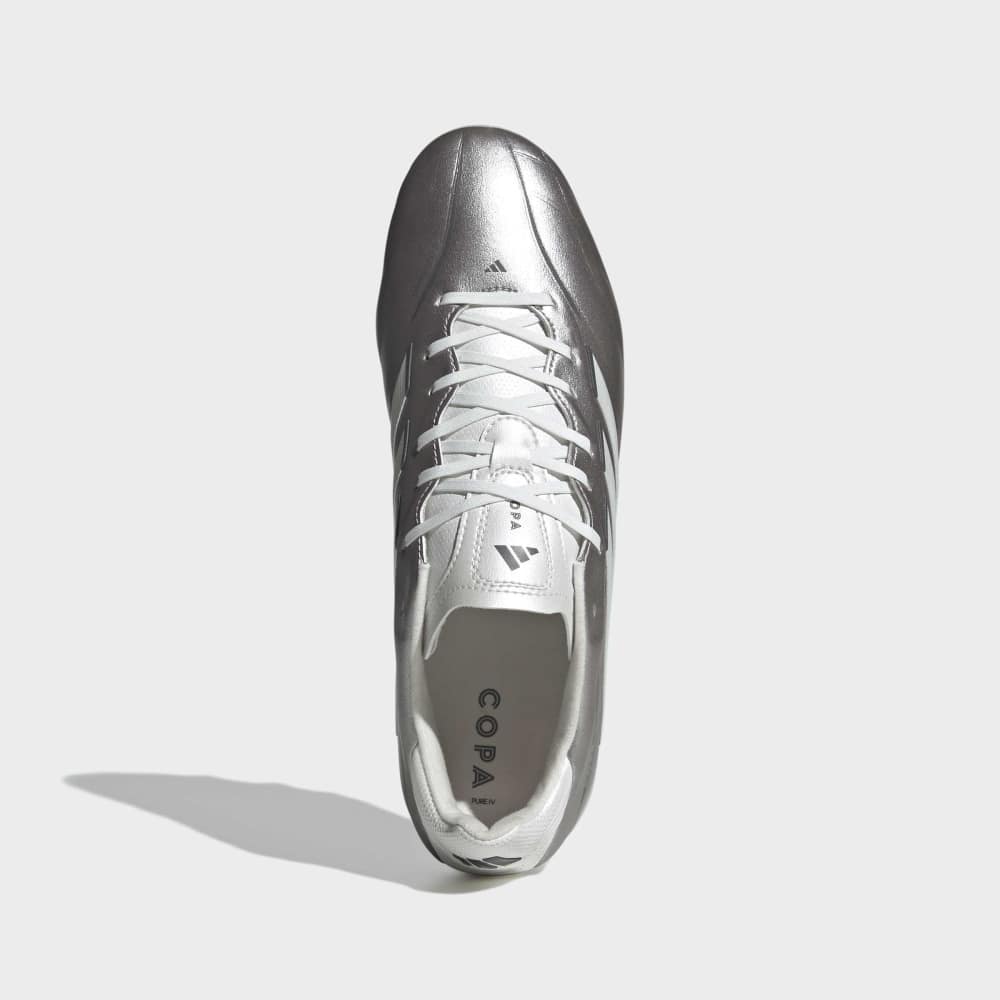 Zapatillas Adidas Copa Pure lV League FG Hombre - Fútbol | JQ0481 Plateado