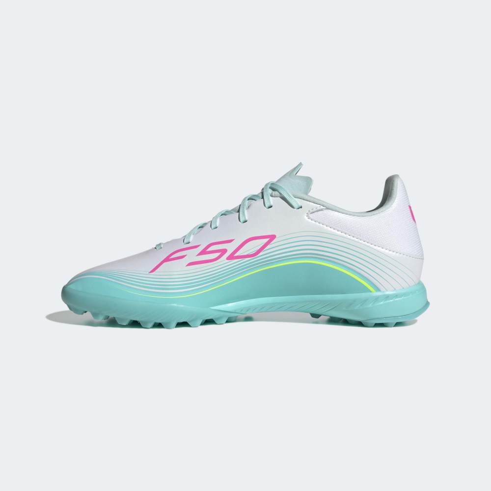 Zapatillas Adidas F50 Messi League TF Hombre - Fútbol | JQ0937 Plateado