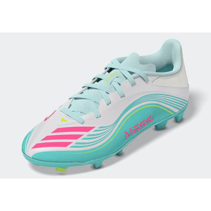 Zapatillas Adidas F50 Messi League FG/MG Unisex - Fútbol | JQ0942 Plateado