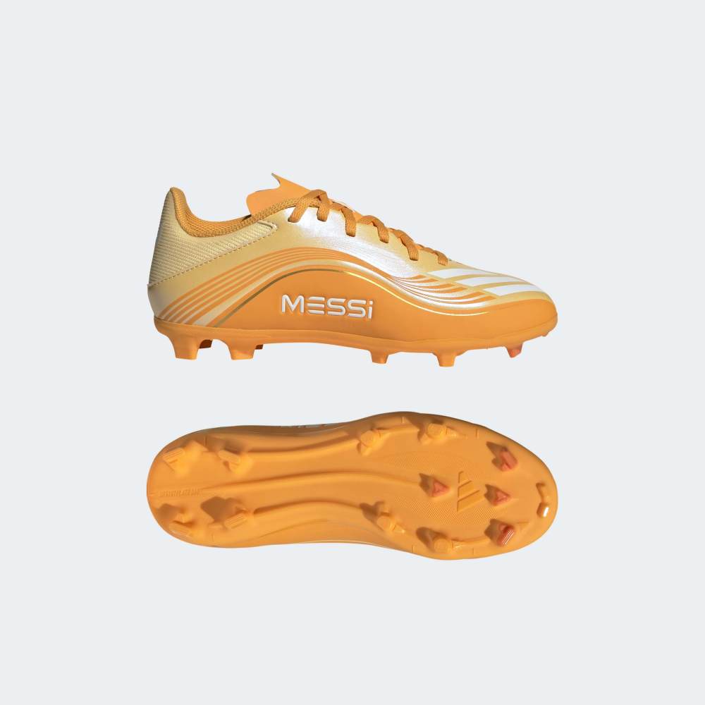 Zapatillas Adidas F50 Messi League FG/MG Unisex - Fútbol | JQ0943 Naranja