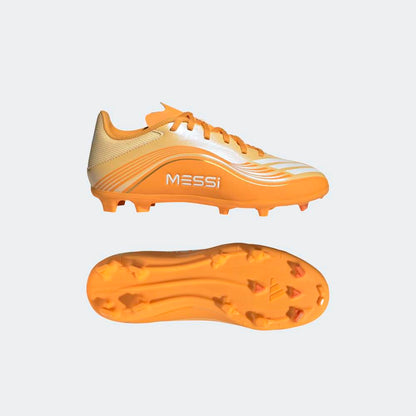 Zapatillas Adidas F50 Messi League FG/MG Unisex - Fútbol | JQ0943 Naranja