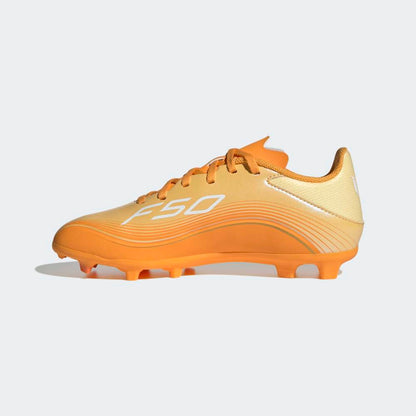 Zapatillas Adidas F50 Messi League FG/MG Unisex - Fútbol | JQ0943 Naranja