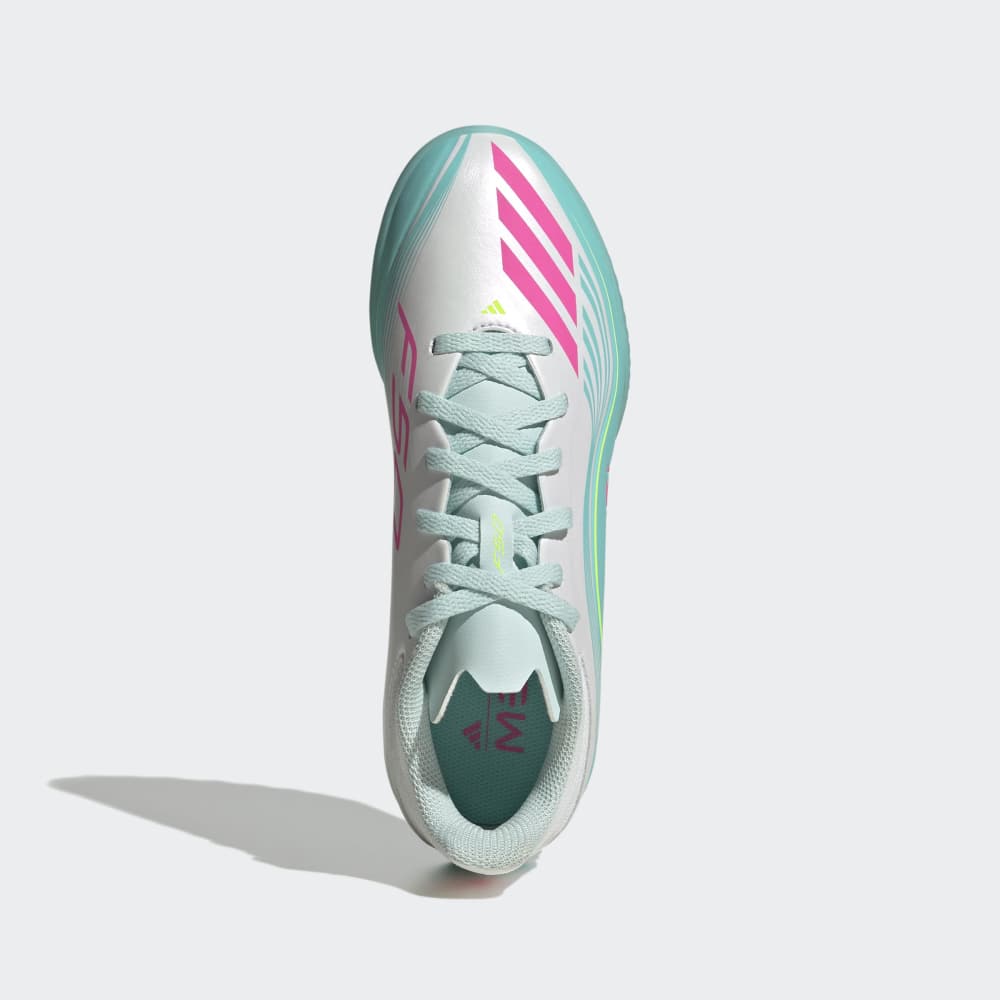 Zapatillas Adidas F50 Messi League TF Unisex - Fútbol | JQ0944 Plateado