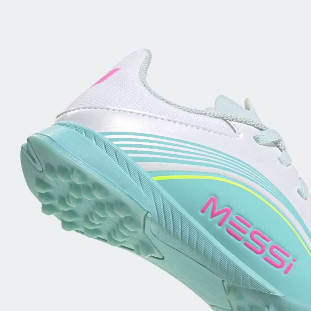 Zapatillas Adidas F50 Messi League TF Unisex - Fútbol | JQ0944 Plateado