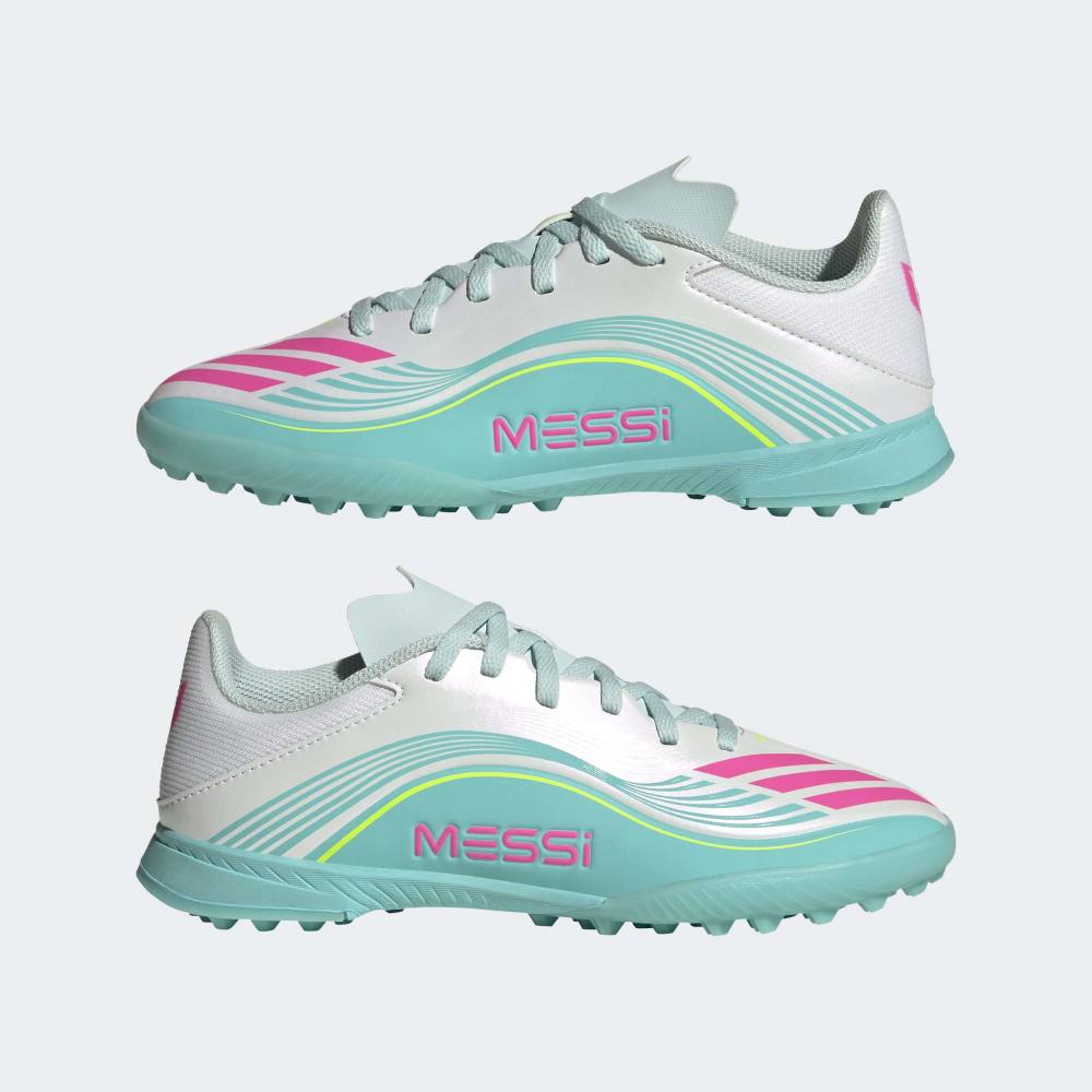 Zapatillas Adidas F50 Messi League TF Unisex - Fútbol | JQ0944 Plateado