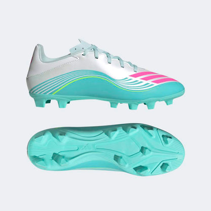 Zapatillas Adidas F50 Messi Club FG/MG Hombre - Fútbol | JQ0946 Plateado