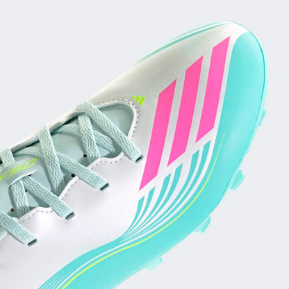 Zapatillas Adidas F50 Messi Club FG/MG Hombre - Fútbol | JQ0946 Plateado