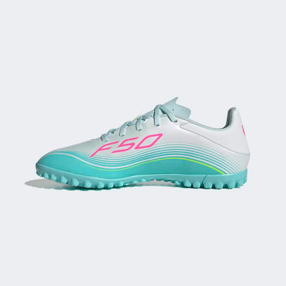 Zapatillas Adidas F50 Messi Club TF Hombre - Fútbol | JQ0947 Plateado