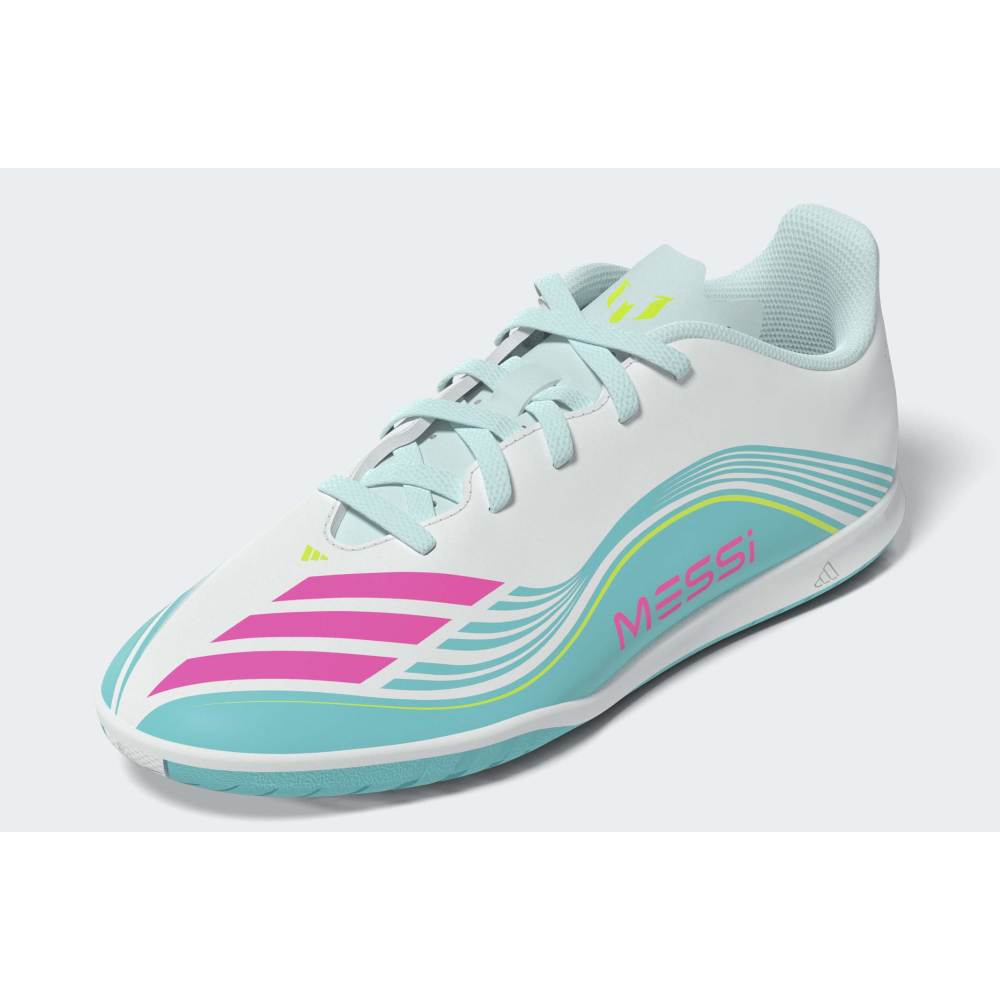 Zapatillas Adidas F50 Messi Club IN Unisex - Fútbol | JQ0948 Plateado