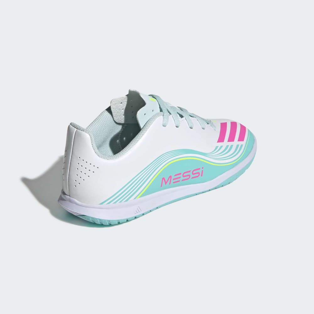 Zapatillas Adidas F50 Messi Club IN Unisex - Fútbol | JQ0948 Plateado