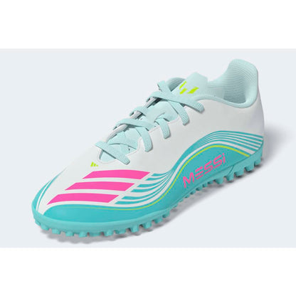 Zapatillas Adidas F50 Messi Club TF Unisex - Fútbol | JQ0949 Plateado