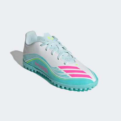 Zapatillas Adidas F50 Messi Club TF Unisex - Fútbol | JQ0949 Plateado