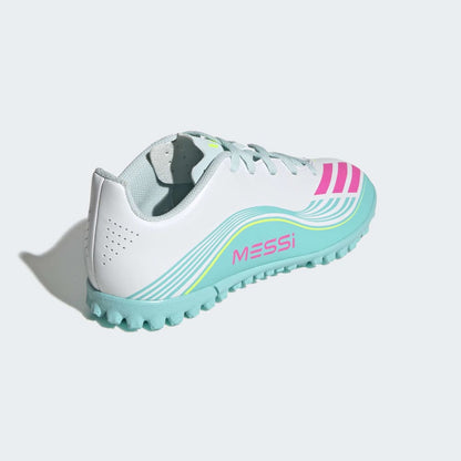 Zapatillas Adidas F50 Messi Club TF Unisex - Fútbol | JQ0949 Plateado