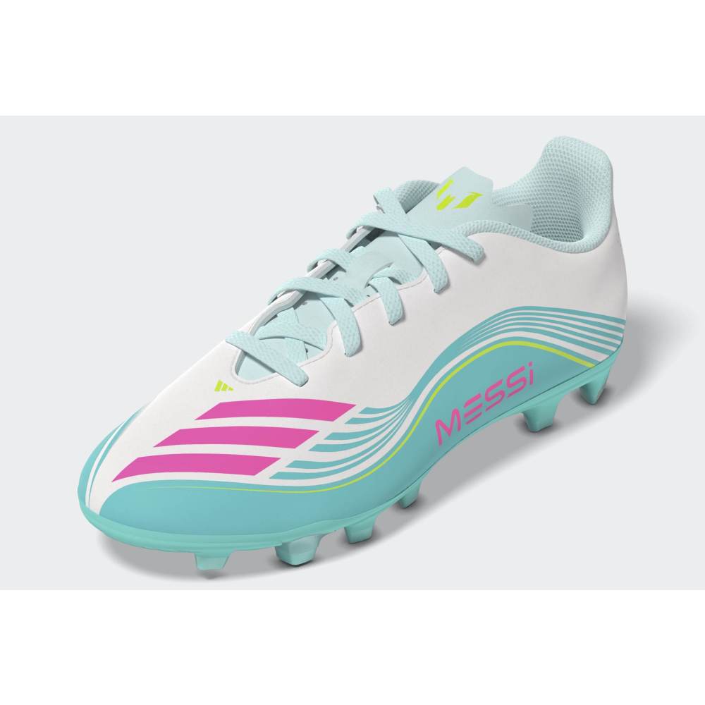 Zapatillas Adidas F50 Messi Club FG/MG Unisex - Fútbol | JQ0950 Plateado