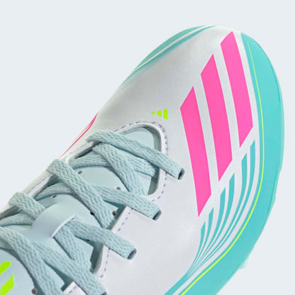 Zapatillas Adidas F50 Messi Club FG/MG Unisex - Fútbol | JQ0950 Plateado