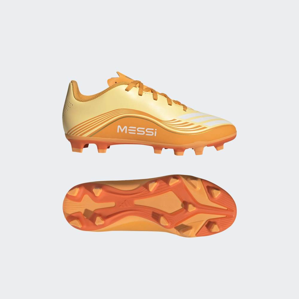 Zapatillas Adidas F50 Messi Club FG/MG Unisex - Fútbol | JQ0951 Naranja