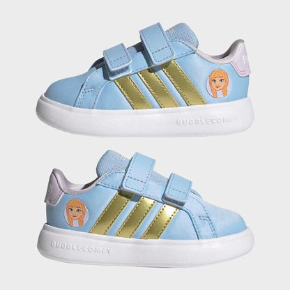 Zapatillas Adidas Grand Court 3.0 Disney Frozen Niños - Urbano | Celeste