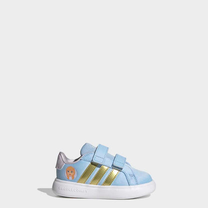 Zapatillas Adidas Grand Court 3.0 Disney Frozen Niños - Urbano | Celeste