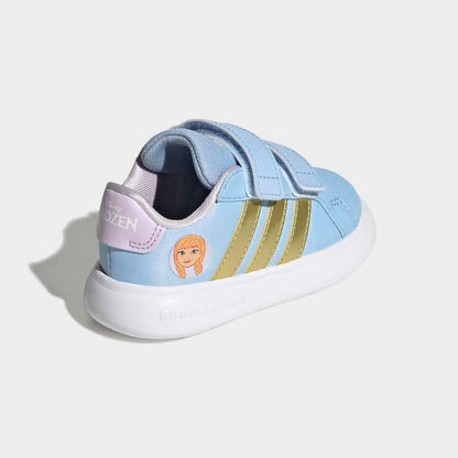 Zapatillas Adidas Grand Court 3.0 Disney Frozen Niños - Urbano | Celeste