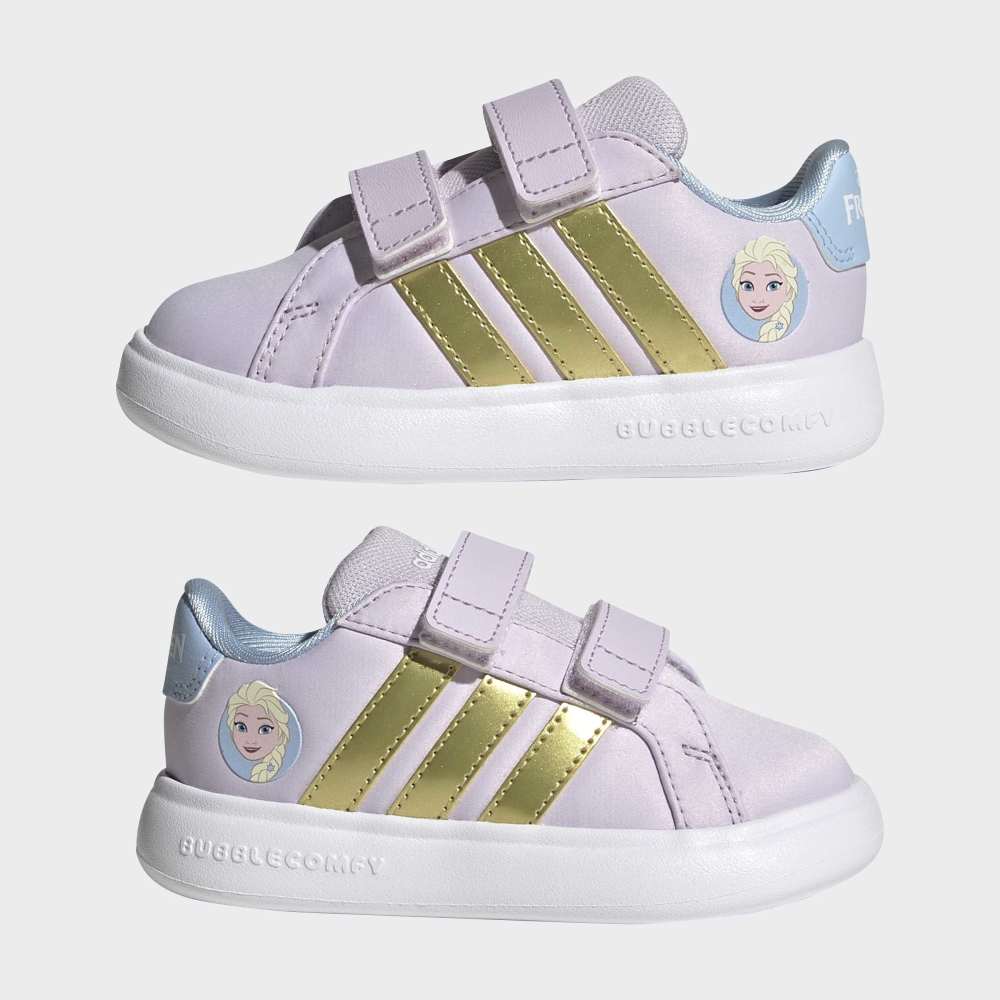 Zapatillas Adidas Grand Court Disney Frozen Niños - Urbano | JQ4356 Lila