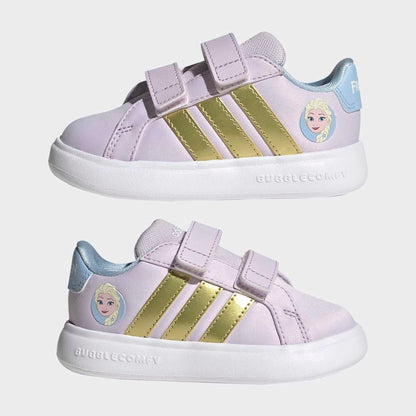 Zapatillas Adidas Grand Court Disney Frozen Niños - Urbano | JQ4356 Lila