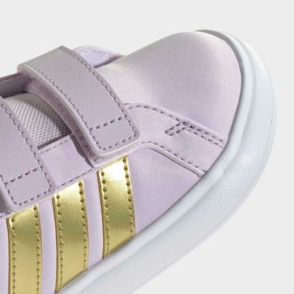 Zapatillas Adidas Grand Court Disney Frozen Niños - Urbano | JQ4356 Lila