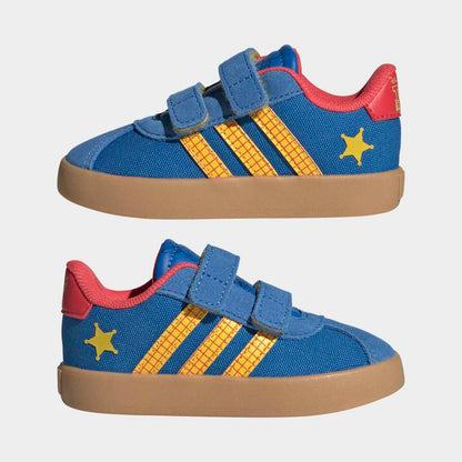 Zapatillas Adidas VL Court 3.0 Toy Story Woody Niños - Urbano | JQ4381 Azul