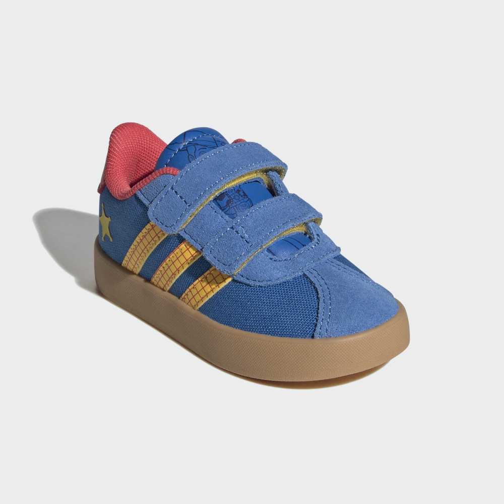 Zapatillas Adidas VL Court 3.0 Toy Story Woody Niños - Urbano | JQ4381 Azul