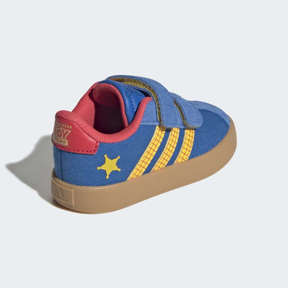 Zapatillas Adidas VL Court 3.0 Toy Story Woody Niños - Urbano | JQ4381 Azul