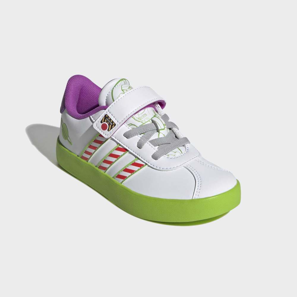 Zapatillas Adidas VL Court Pixar Toy Story Niños - Urbano | JQ4385 Blanco