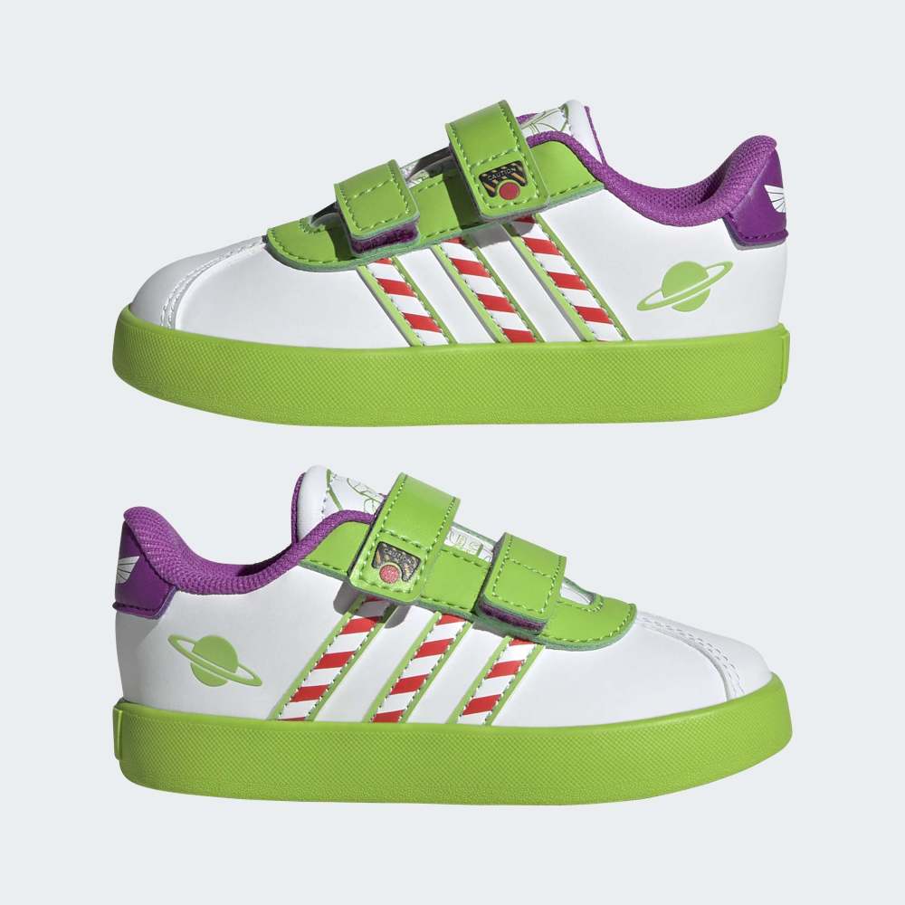 Zapatillas Adidas VL Court 3.0 Pixar Toy Story Niños - Urbano | JQ4386 Blanco