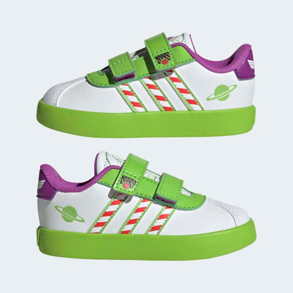 Zapatillas Adidas VL Court 3.0 Pixar Toy Story Niños - Urbano | JQ4386 Blanco