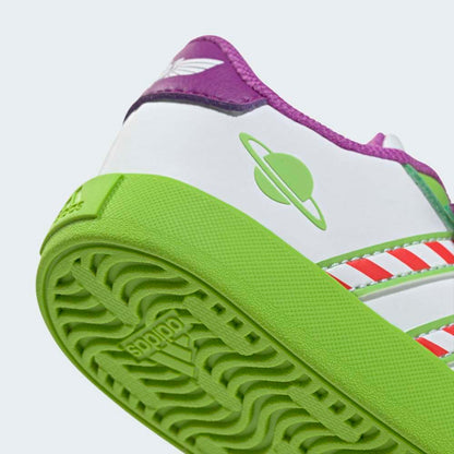 Zapatillas Adidas VL Court 3.0 Pixar Toy Story Niños - Urbano | JQ4386 Blanco
