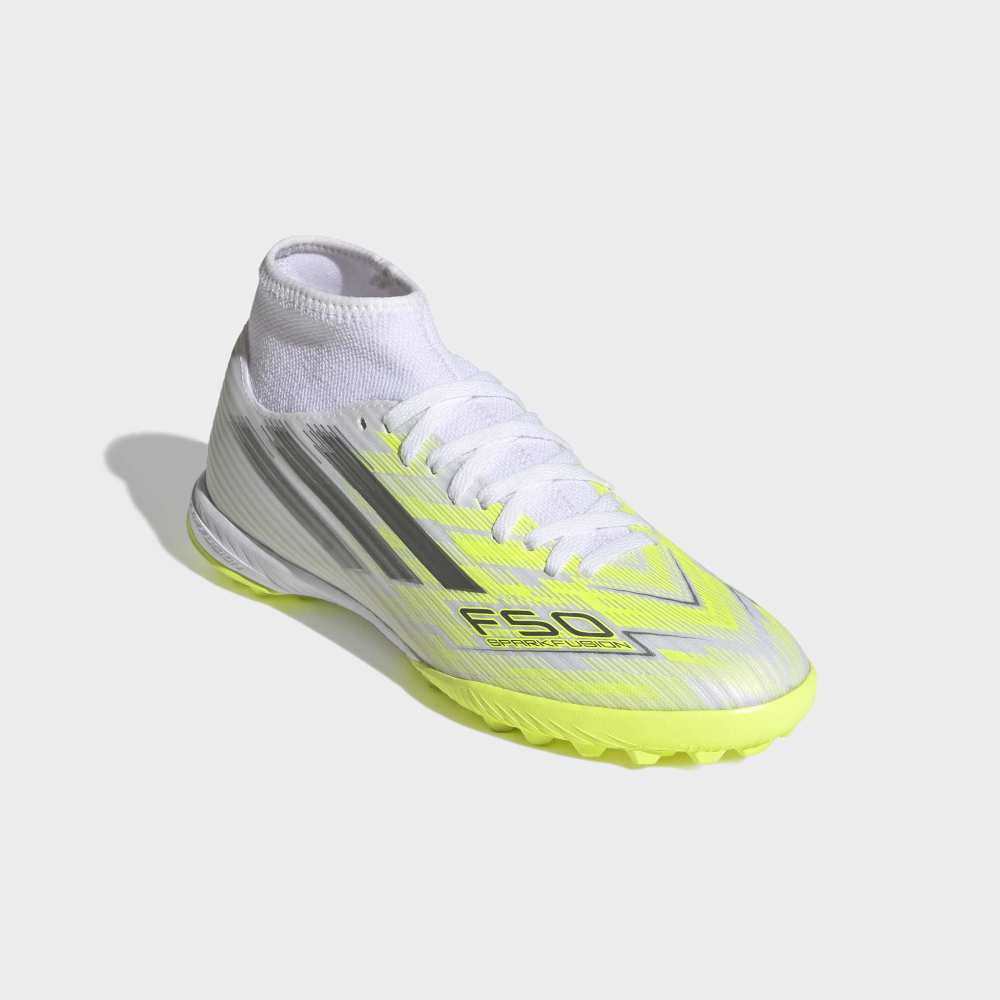 Zapatillas Adidas F50 Sparkfusion Club TF Mujer - Fútbol | JQ4587 Blanco
