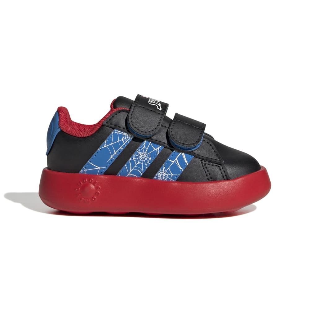 Zapatillas Adidas Grand Court Spider-Man Niños - Urbano | JQ7828 Negro