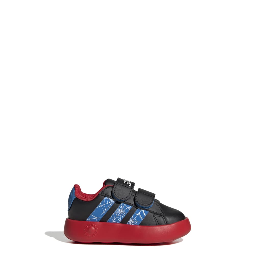 Zapatillas Adidas Grand Court Spider-Man Niños - Urbano | JQ7828 Negro