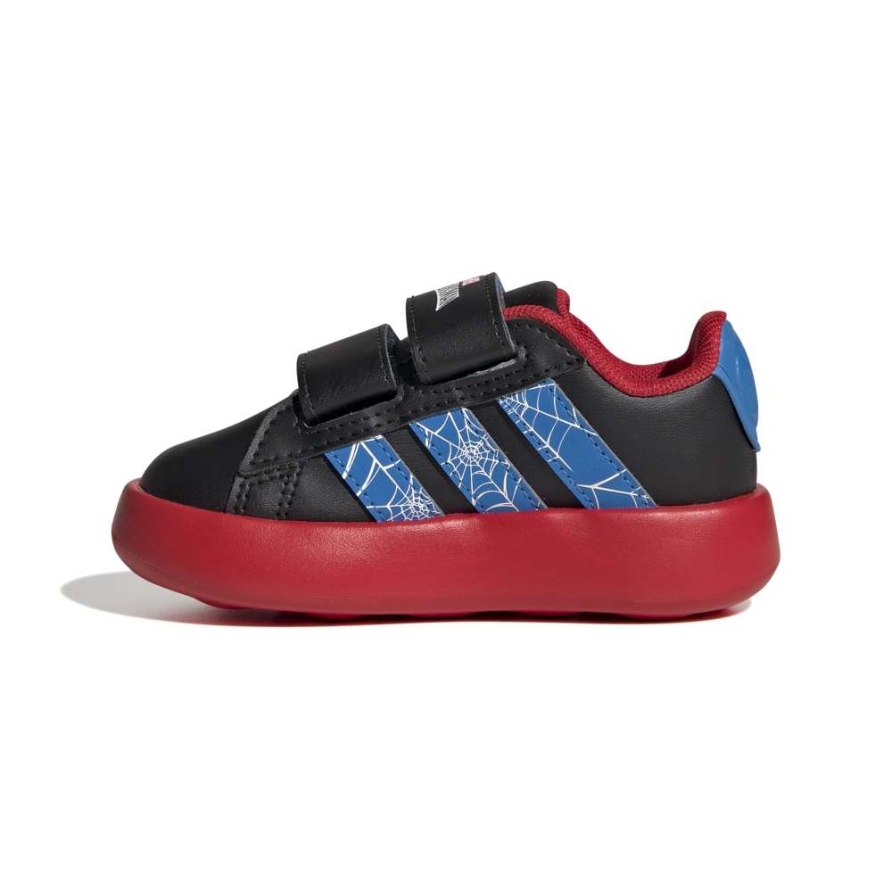 Zapatillas Adidas Grand Court Spider-Man Niños - Urbano | JQ7828 Negro